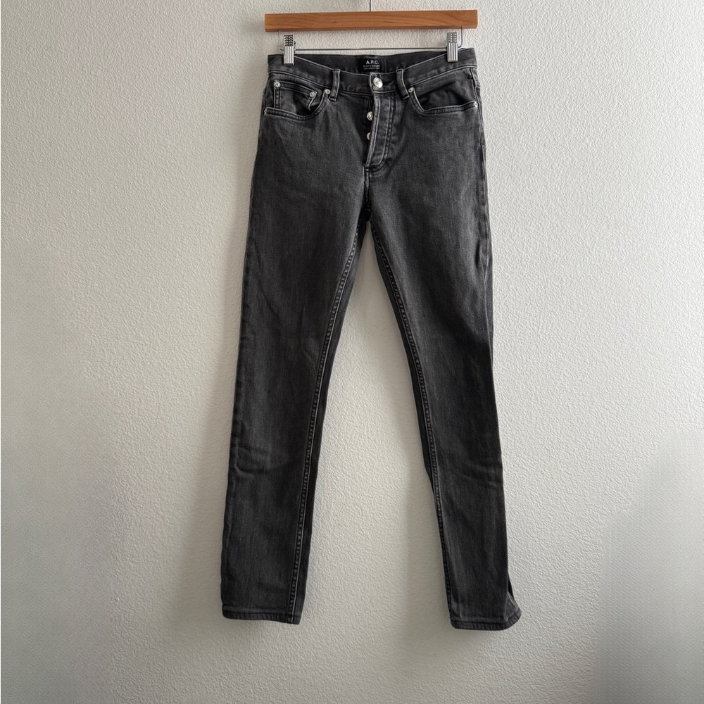 APC Petit Standard Jean Droit Etroit Gray Skinny A.P.C. Jeans